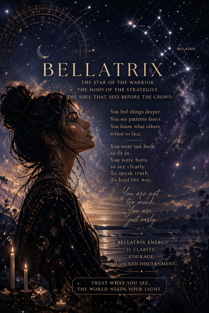 Bellatrix Fixed Star: Why Some Souls Were Born to See Clearly Before ...